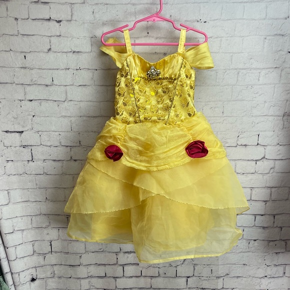 Disney Other - Disney Store Belle from beauty and the beast dress up dress size 3